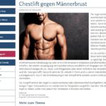 Chestlift gegen Männerbrust