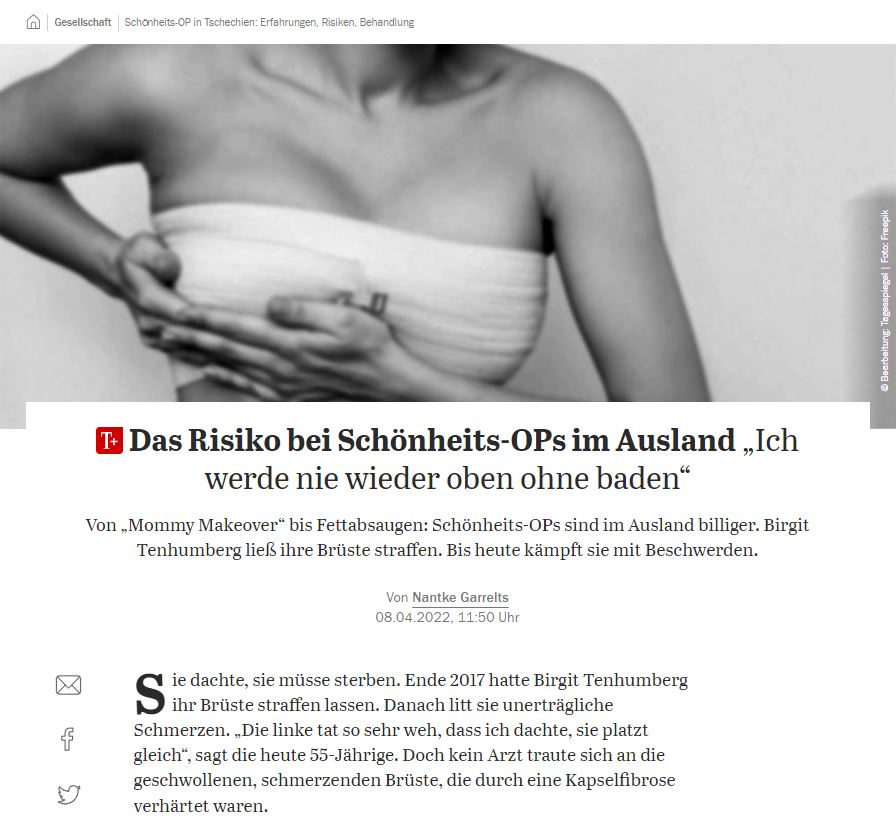 Das Risiko bei Schönheits-OPs im Ausland